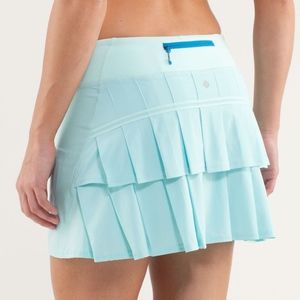Lululemon Pace Setter skirt Aquamarine 6